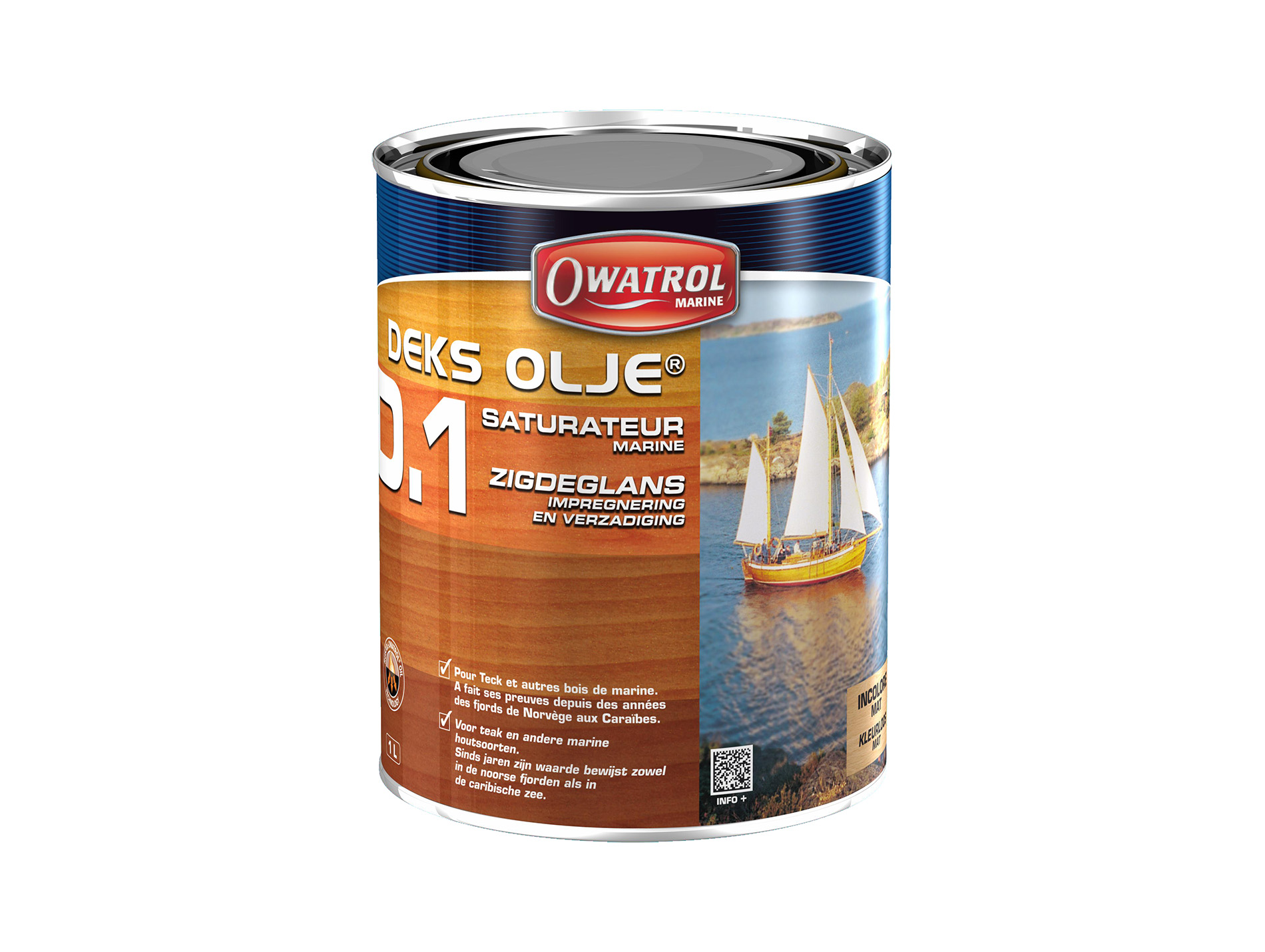 Saturateur Desk Olje D1 OWATROL pour Bois exotiques 1L